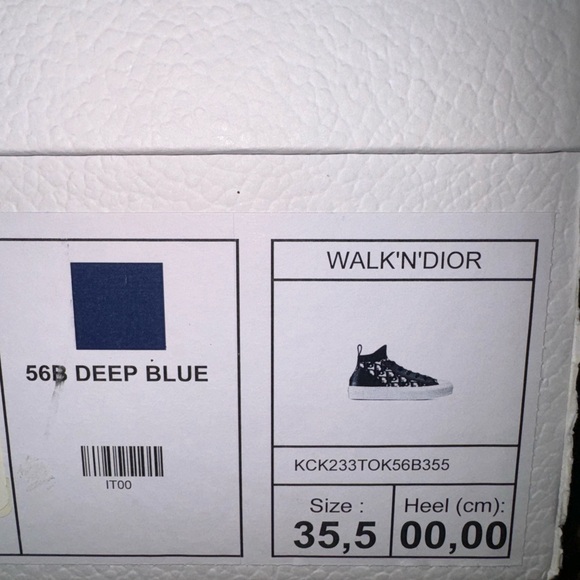 Blue walk “n” Dior shoes - Picture 1 of 9